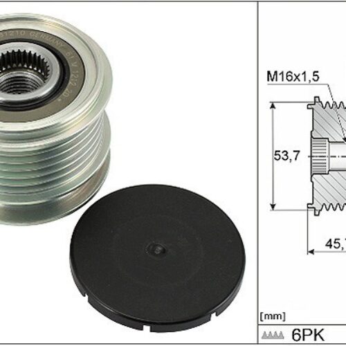 Alternator clutch